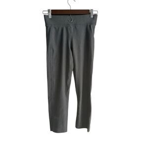 Under Armour HeatGear Compression Leggings Women’s Small Gray Crop Pants NWT